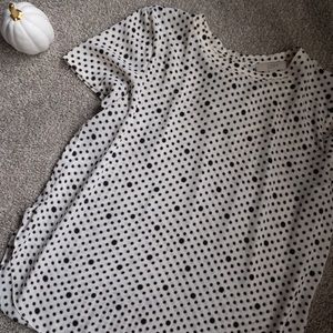 Loft starry short sleeve blouse